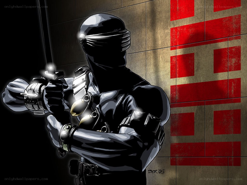 Snake Eyes in combat stance