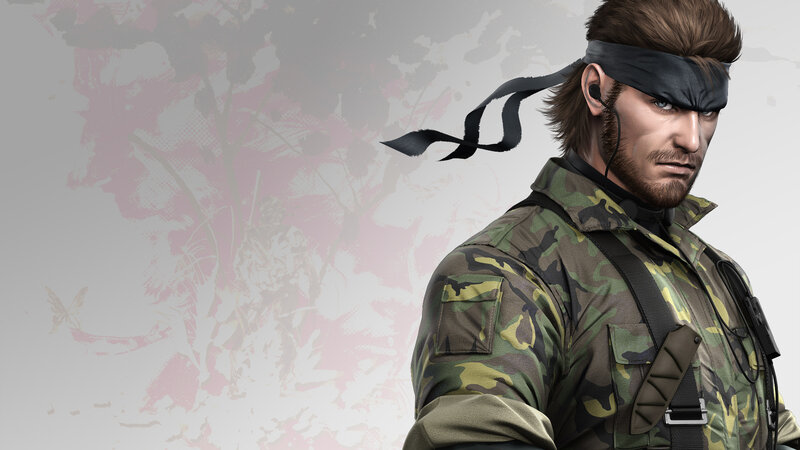 Snake in camouflage uniform