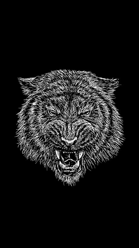 Snarling Panther Head