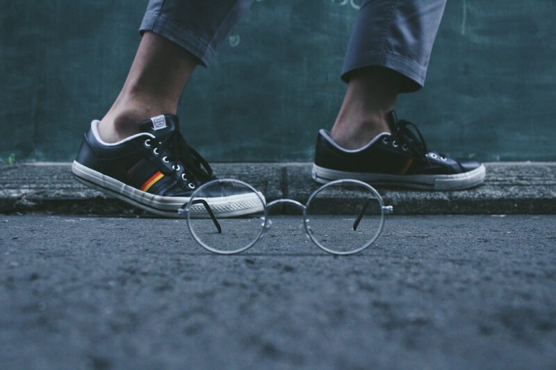 Sneakers and Glasses