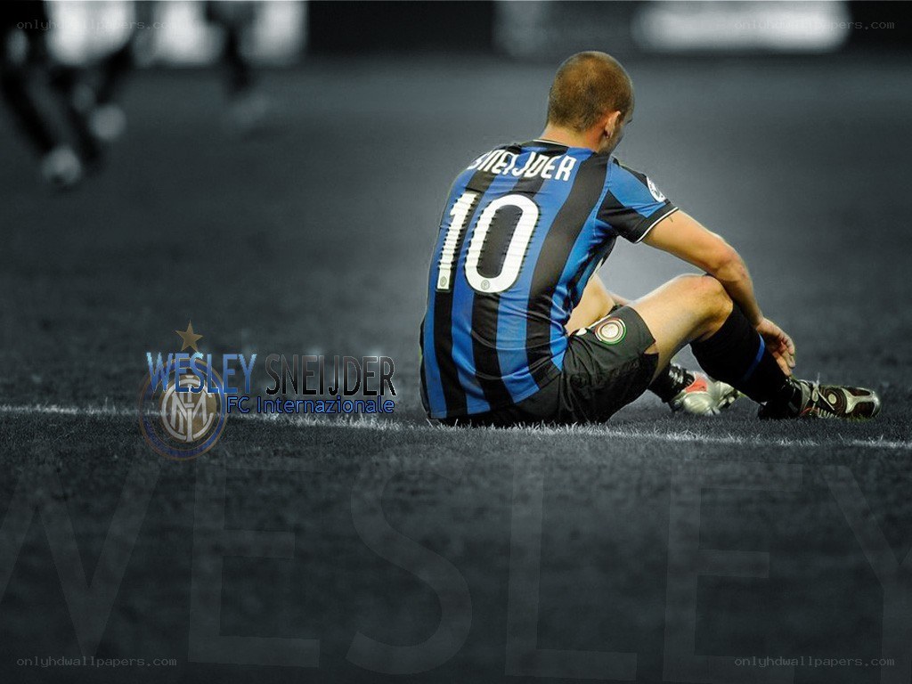 Sneijder on the field