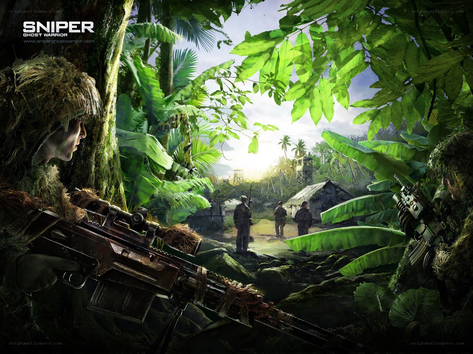 Sniper Ghost Warrior jungle scene