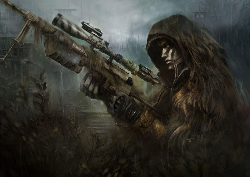 Sniper in Rain