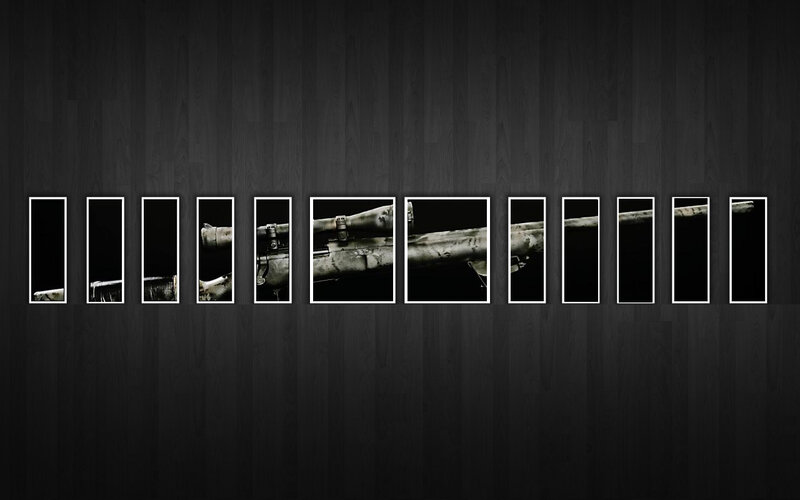 sniper rifle collage