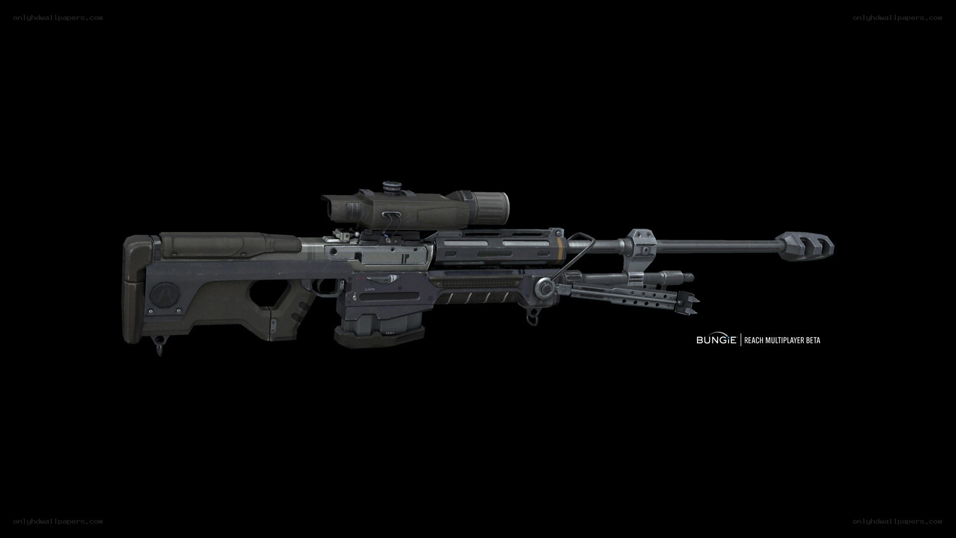 sniper rifle from Halo Reach