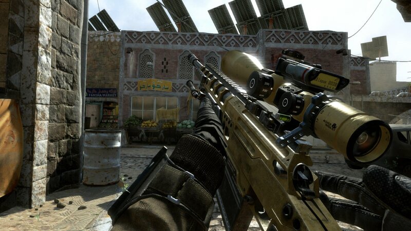 Sniper Rifle in Hand