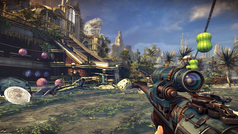 Sniper Rifle in Water