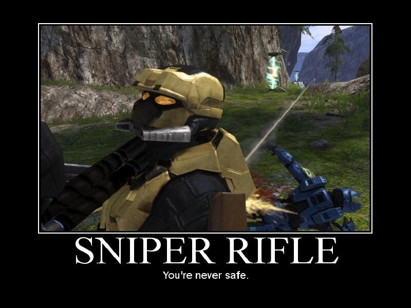 Sniper rifle meme