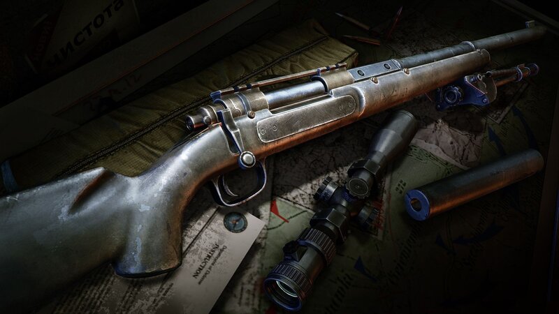 Sniper Rifle on Map