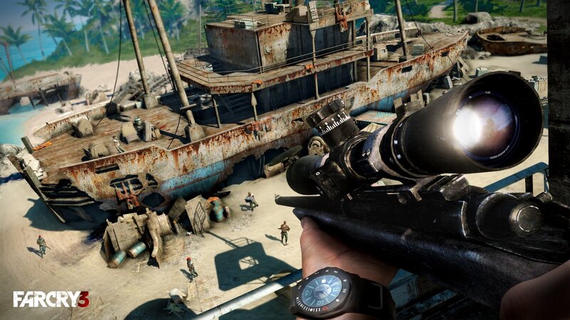 Sniper Rifle View