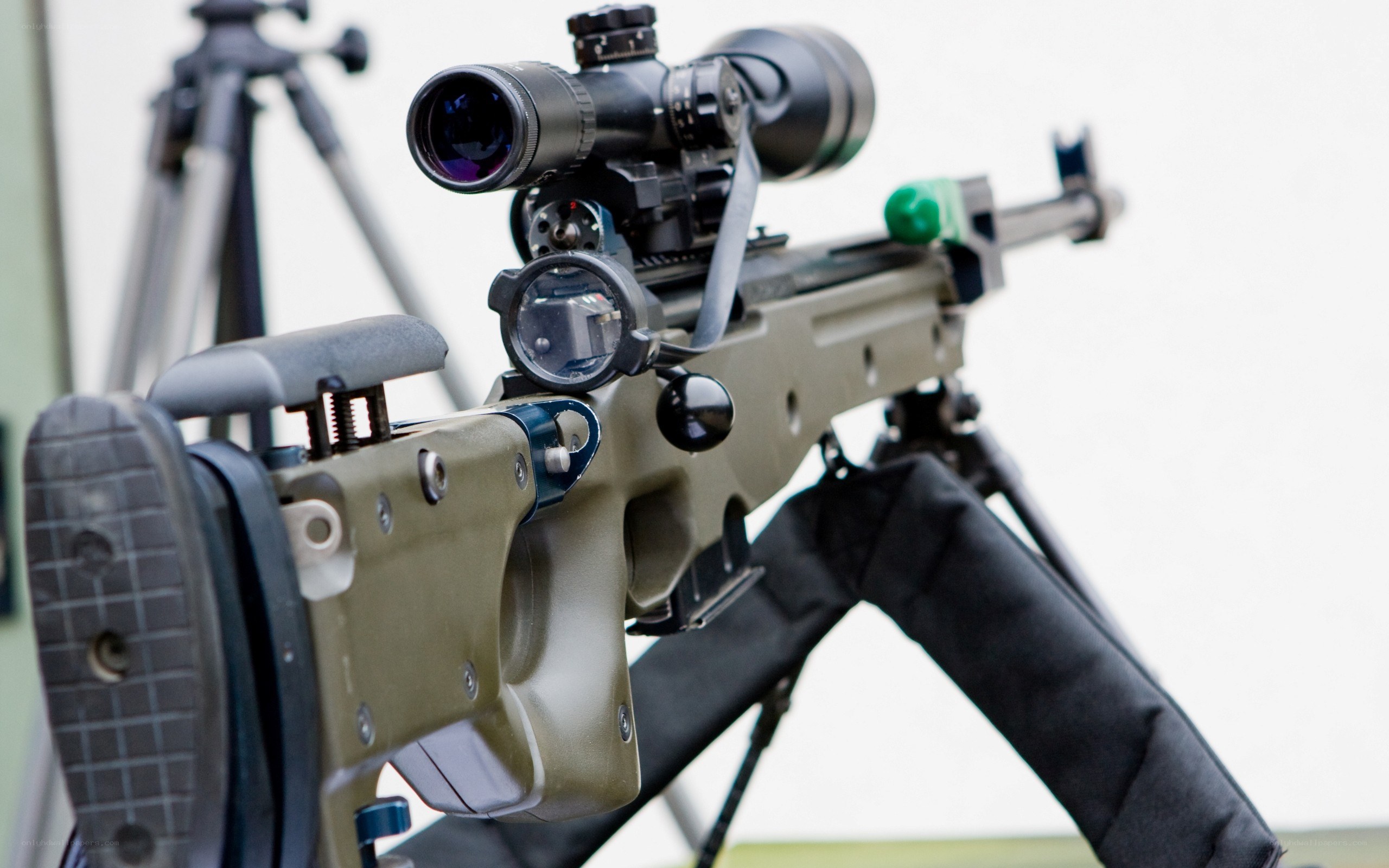 sniper rifle with scope