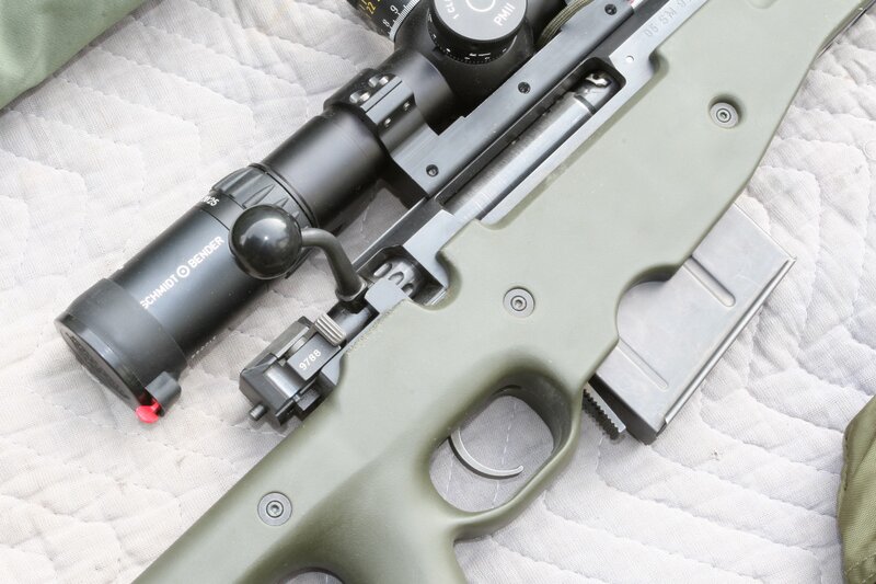 sniper rifle with scope