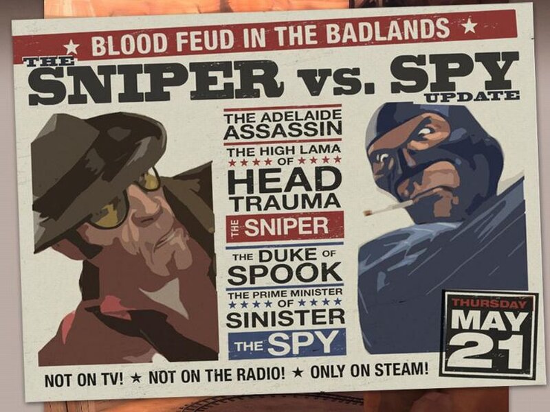 Sniper vs Spy poster