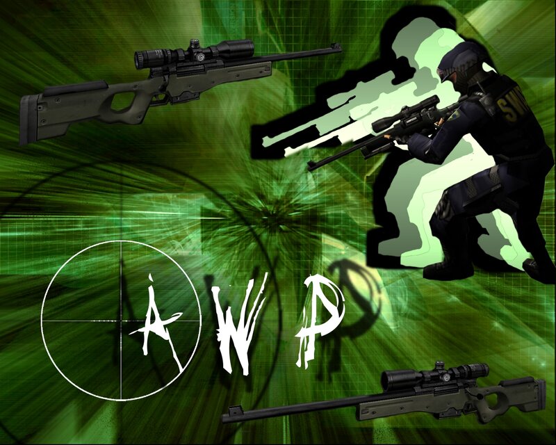 Sniper with Rifle — Green