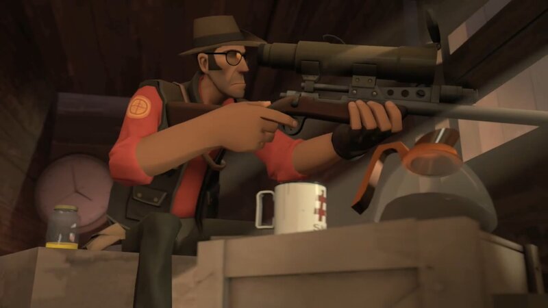 Sniper with Rifle