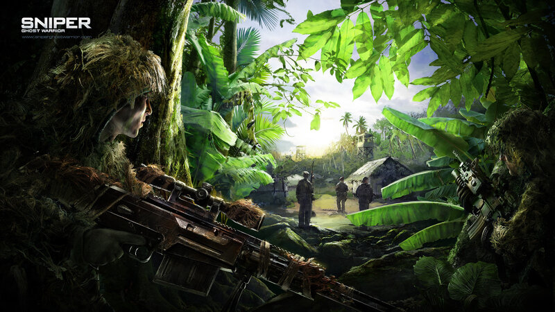 Snipers in Jungle — Green