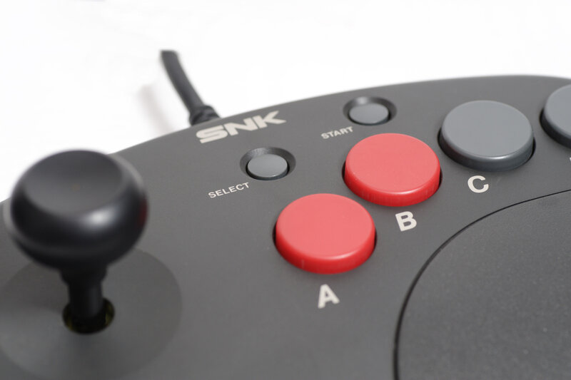SNK arcade stick controller