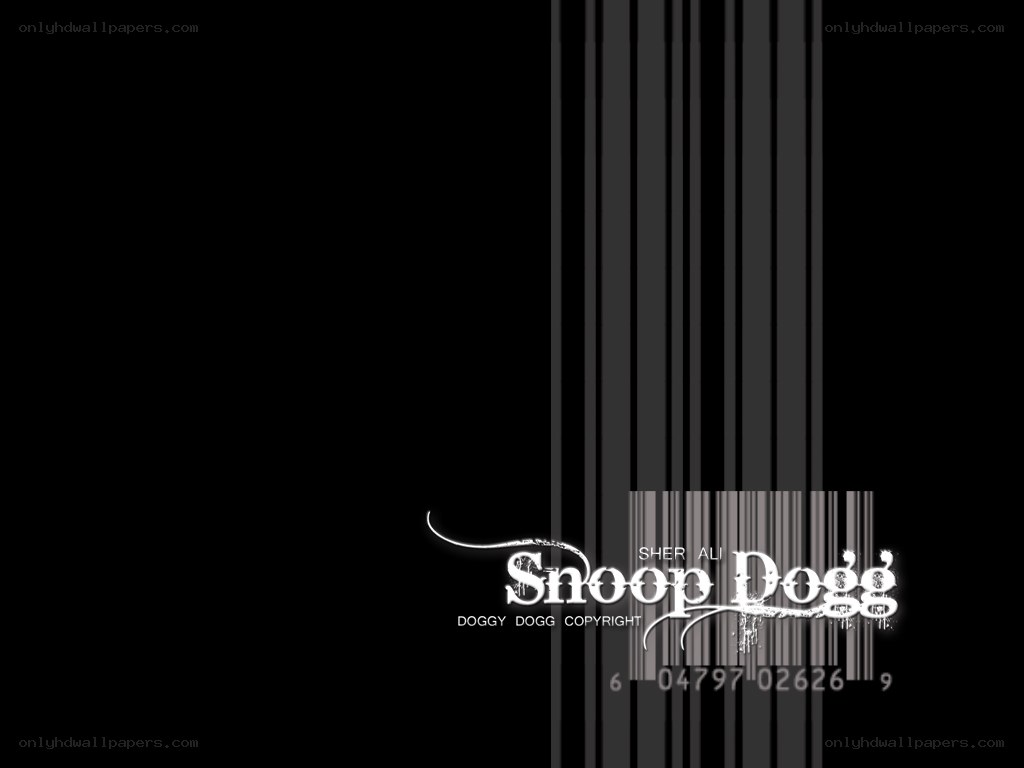 Snoop Dogg logo with barcode