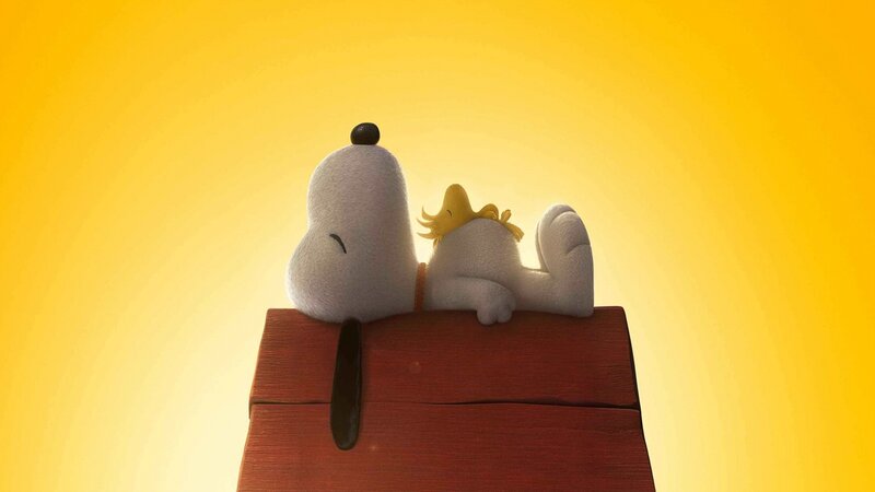 Snoopy and Woodstock — Yellow