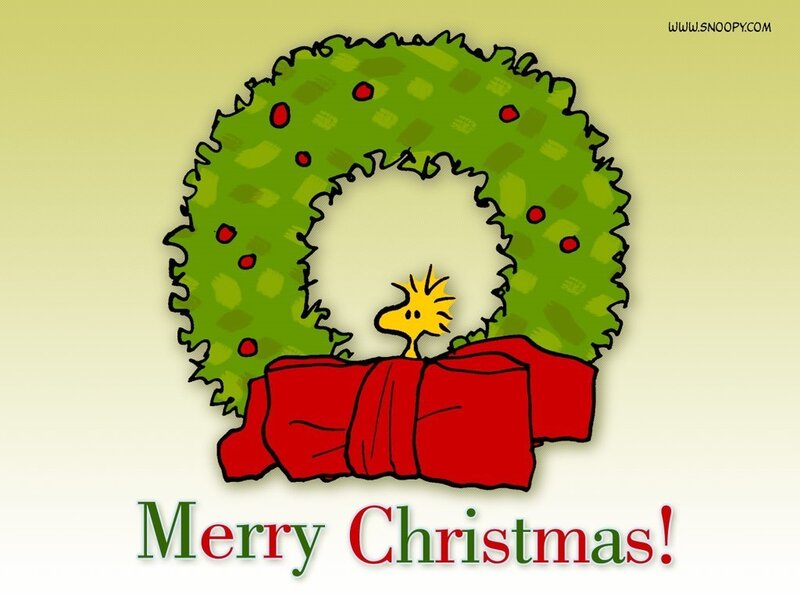 Snoopy Christmas Wreath