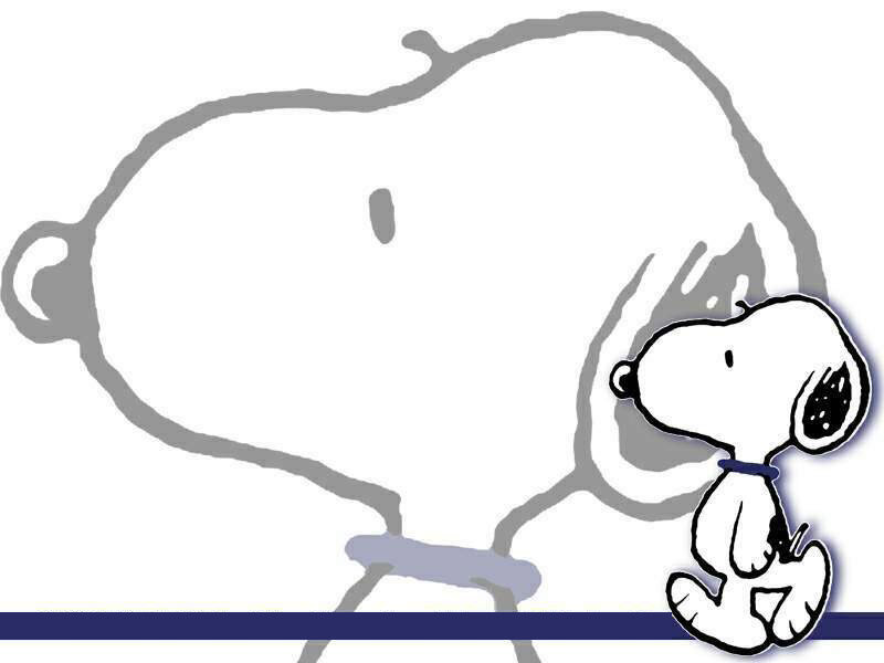 Snoopy Dog Character — White