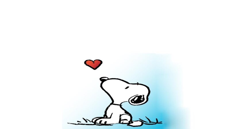 Snoopy Dog with Heart