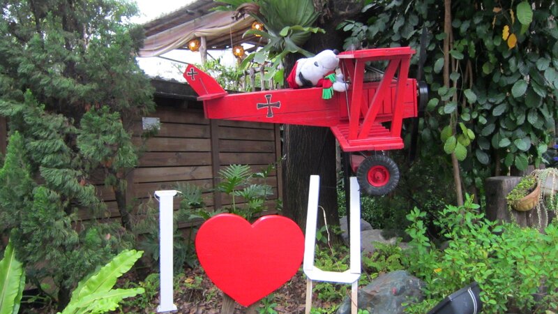 Snoopy in Red Airplane