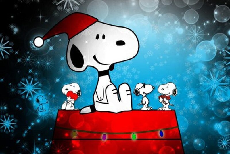 Snoopy in Santa Hat