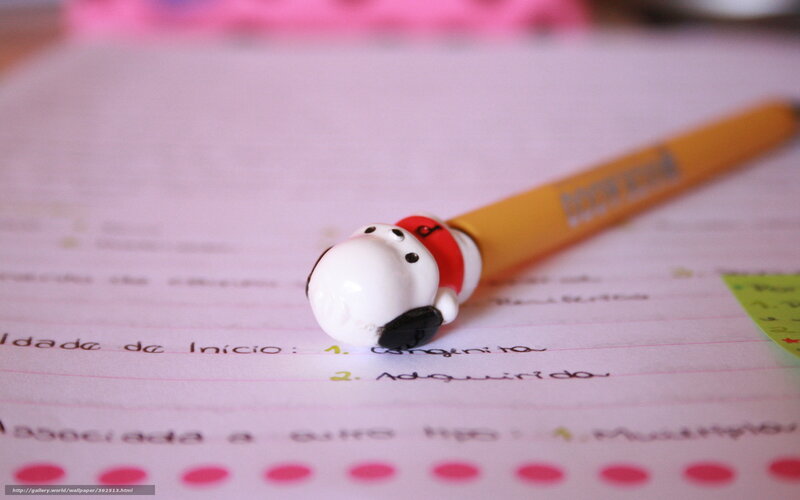 Snoopy Pencil Topper