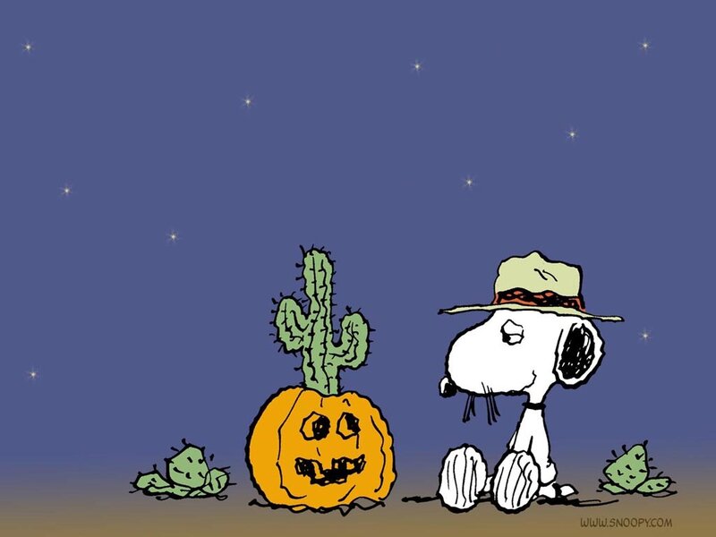Snoopy with Pumpkin