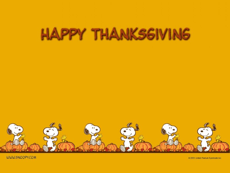 Snoopy with Pumpkins