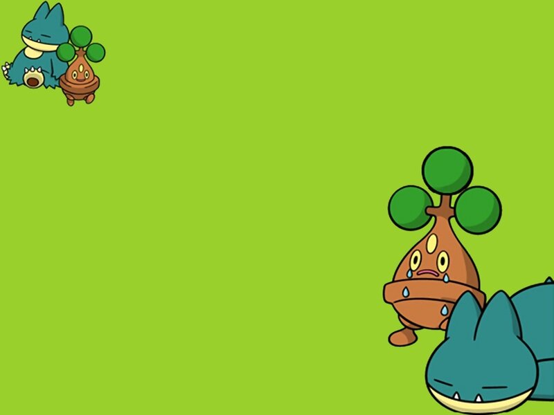 Snorlax and Bonsly characters