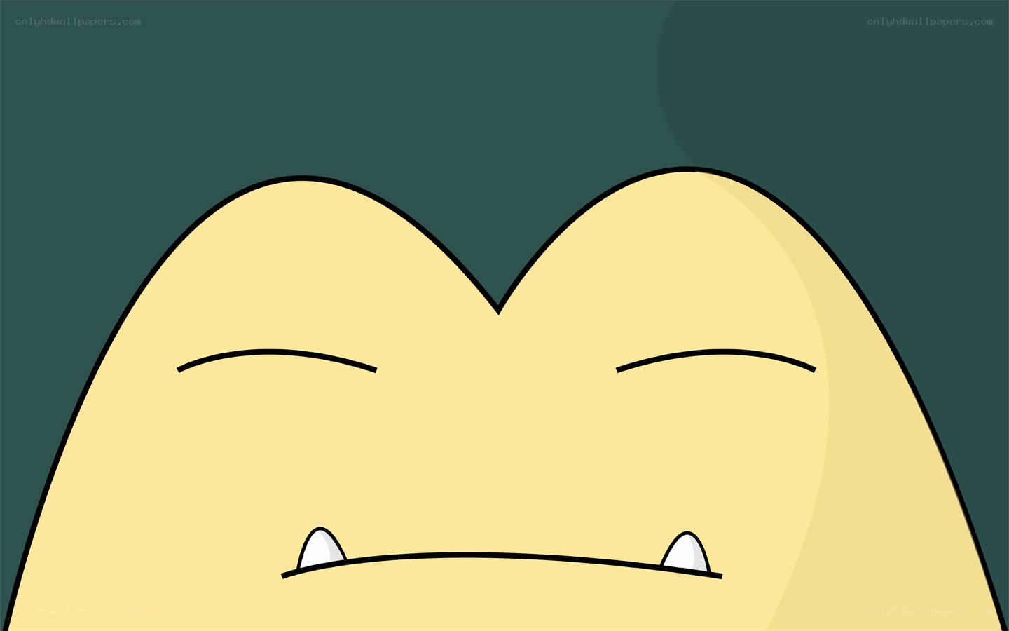 Snorlax sleeping face