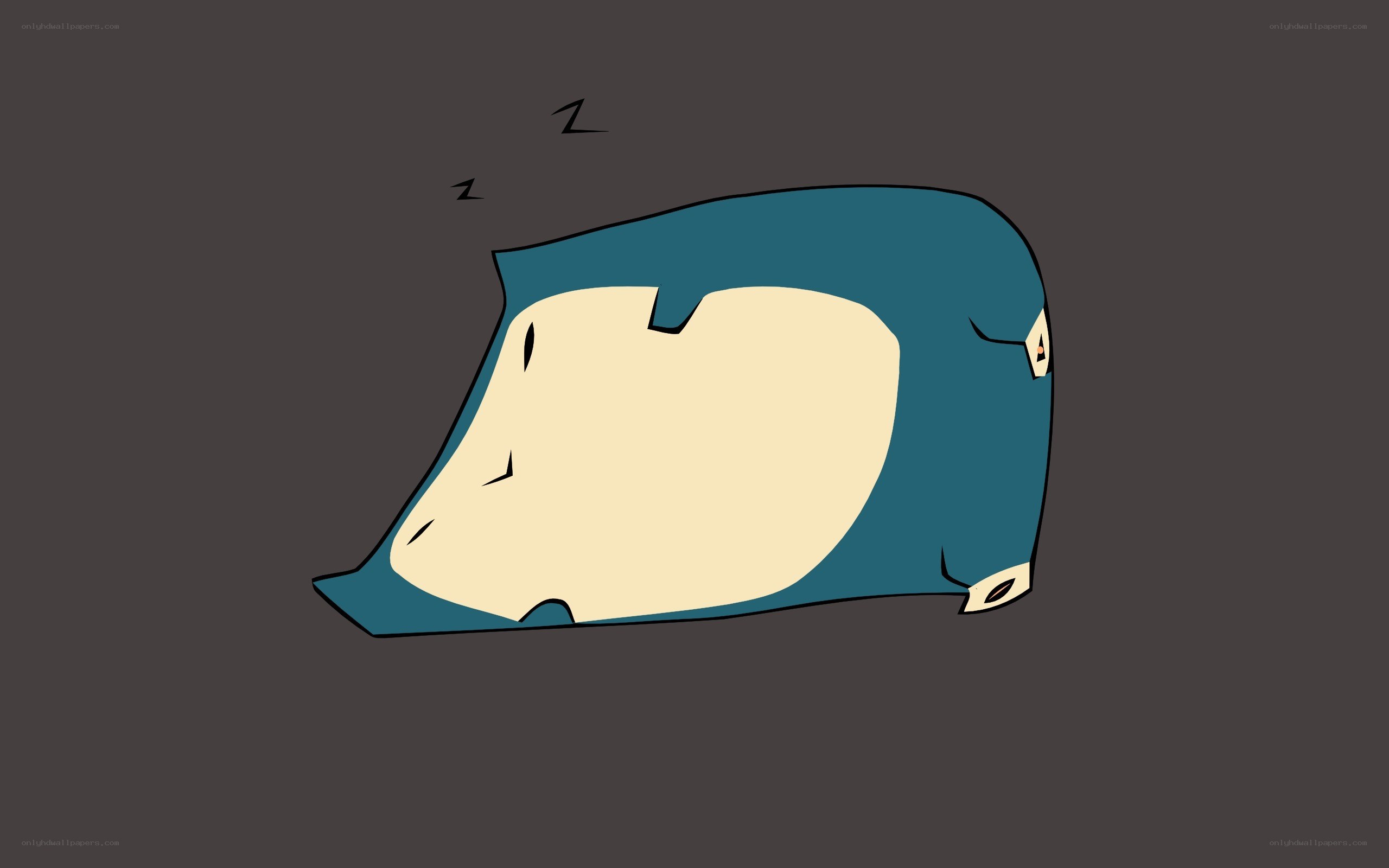 Snorlax sleeping peacefully