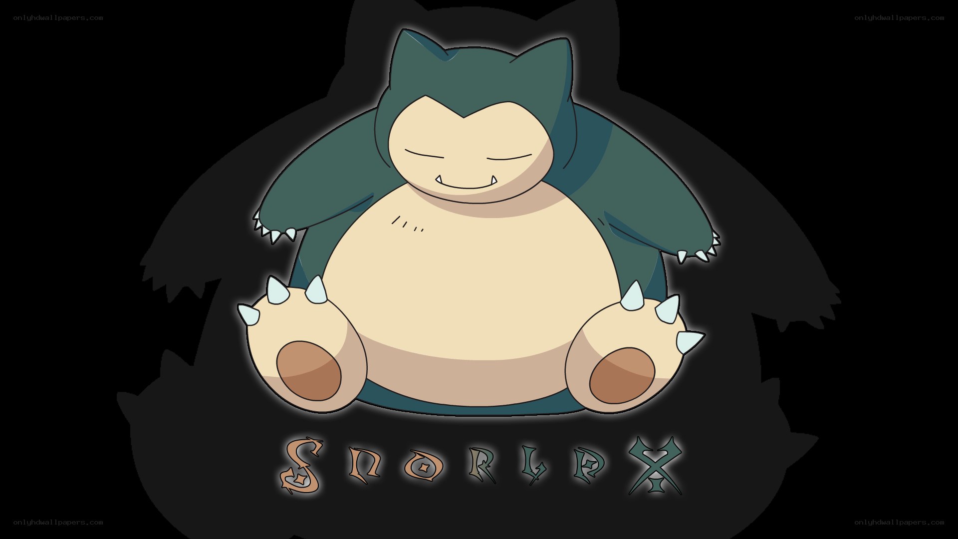 Snorlax sleeping peacefully