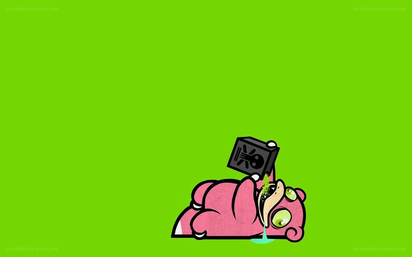 Snorlax with a camera