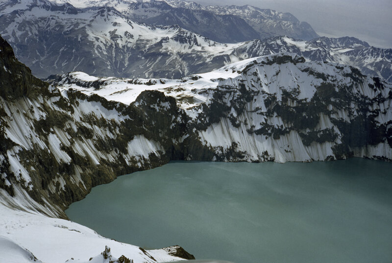 Snow-Capped Mountain Lake