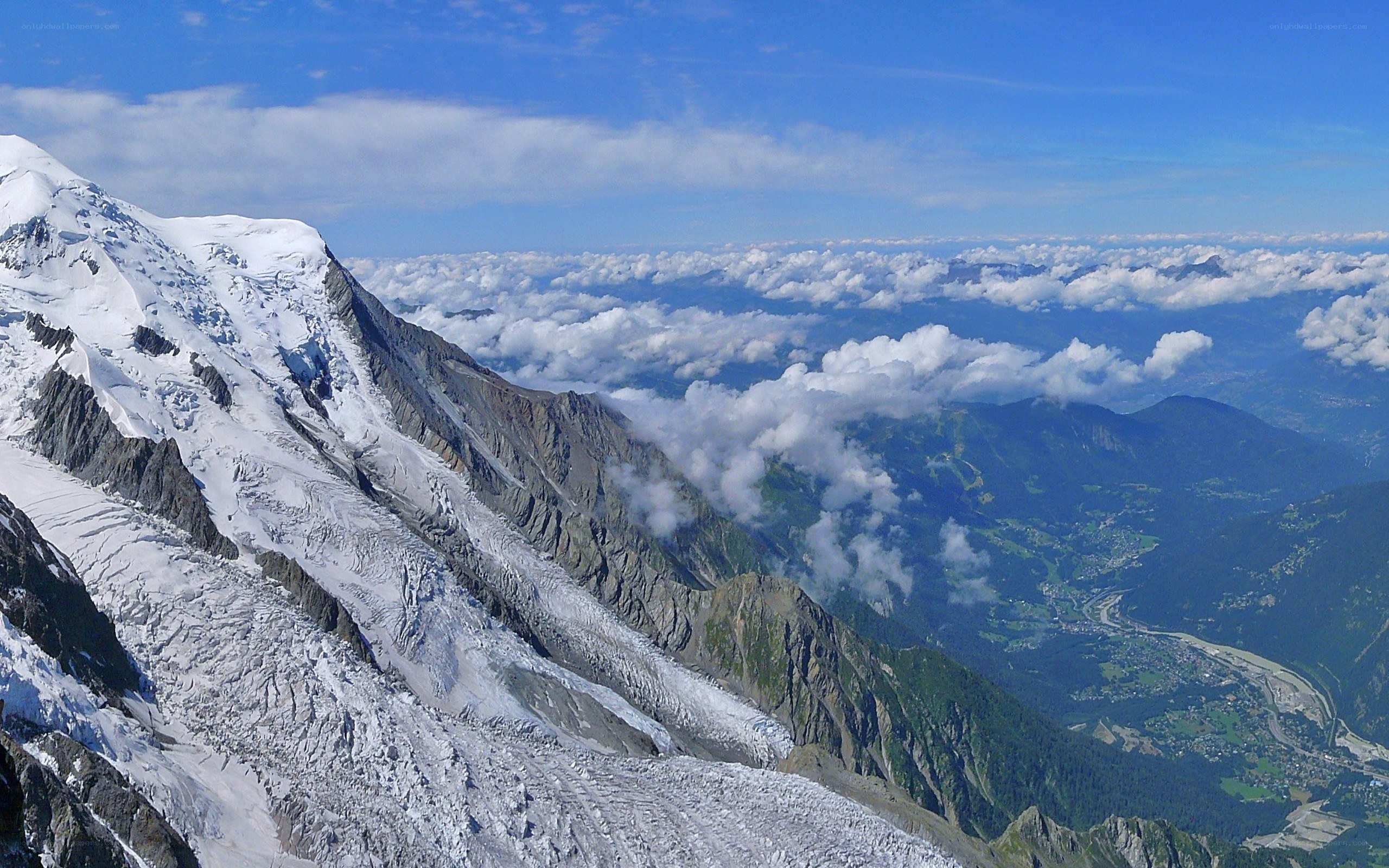 snow-capped mountain peak
