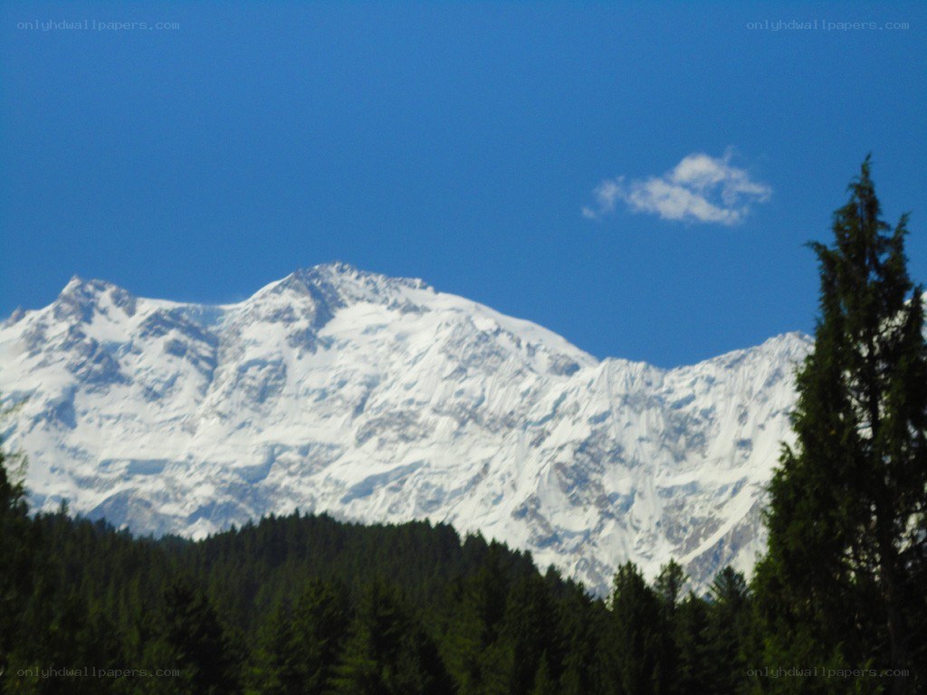 snow-capped mountain peak