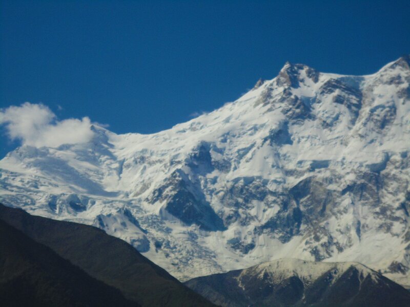 snow-capped mountain peak