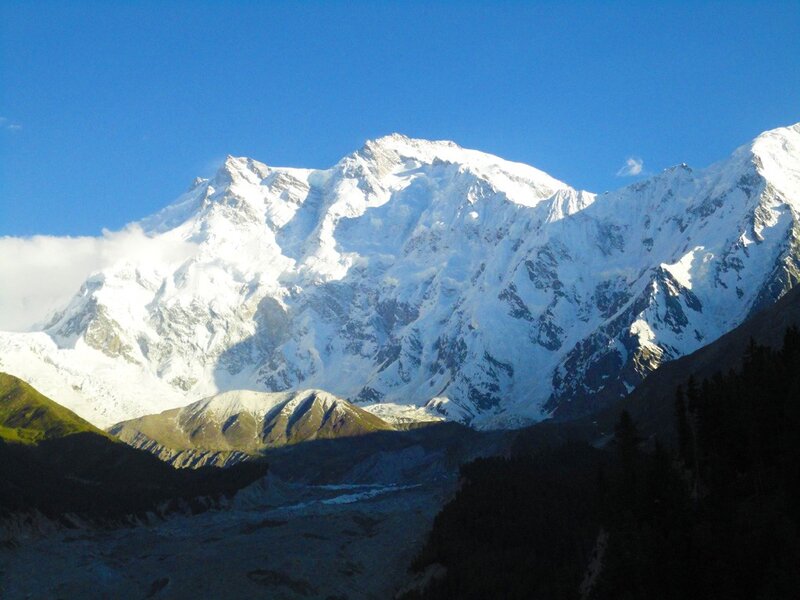 snow-capped mountain peak