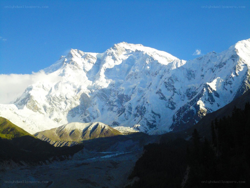 snow-capped mountain peak