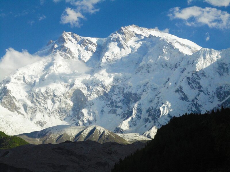 snow-capped mountain peak