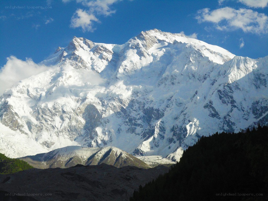 snow-capped mountain peak