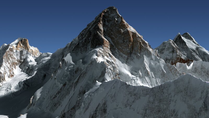 snow-capped mountain peak
