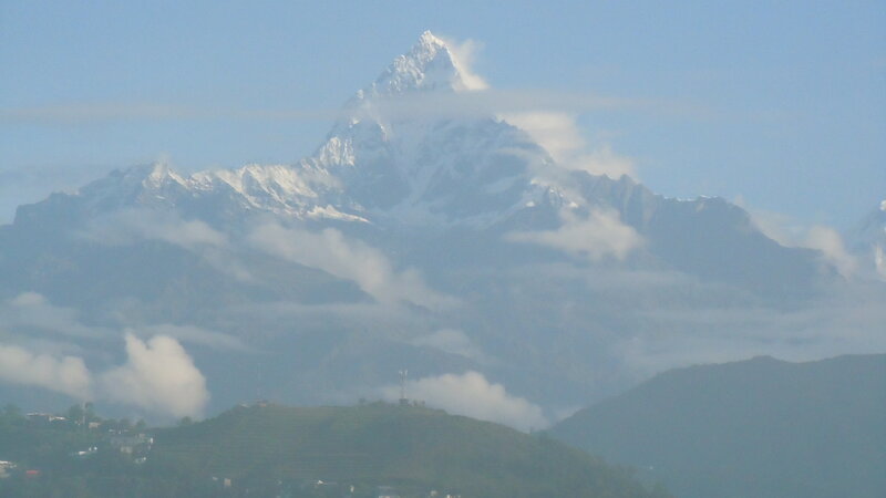 snow-capped mountain peak