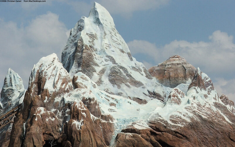 Snow-Capped Mountain Peak