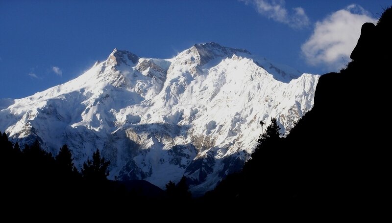 snow-capped mountain peak