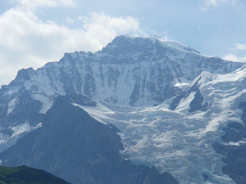 snow-capped mountain peak