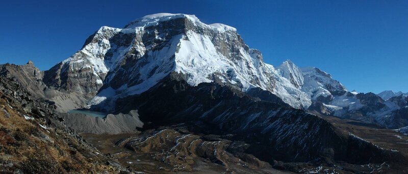 snow-capped mountain peak